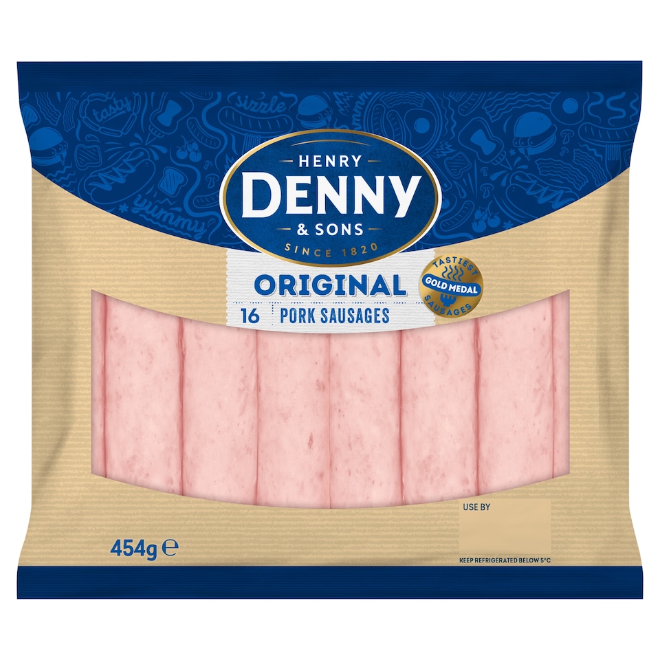 Denny Gold Medal Sausages 454G