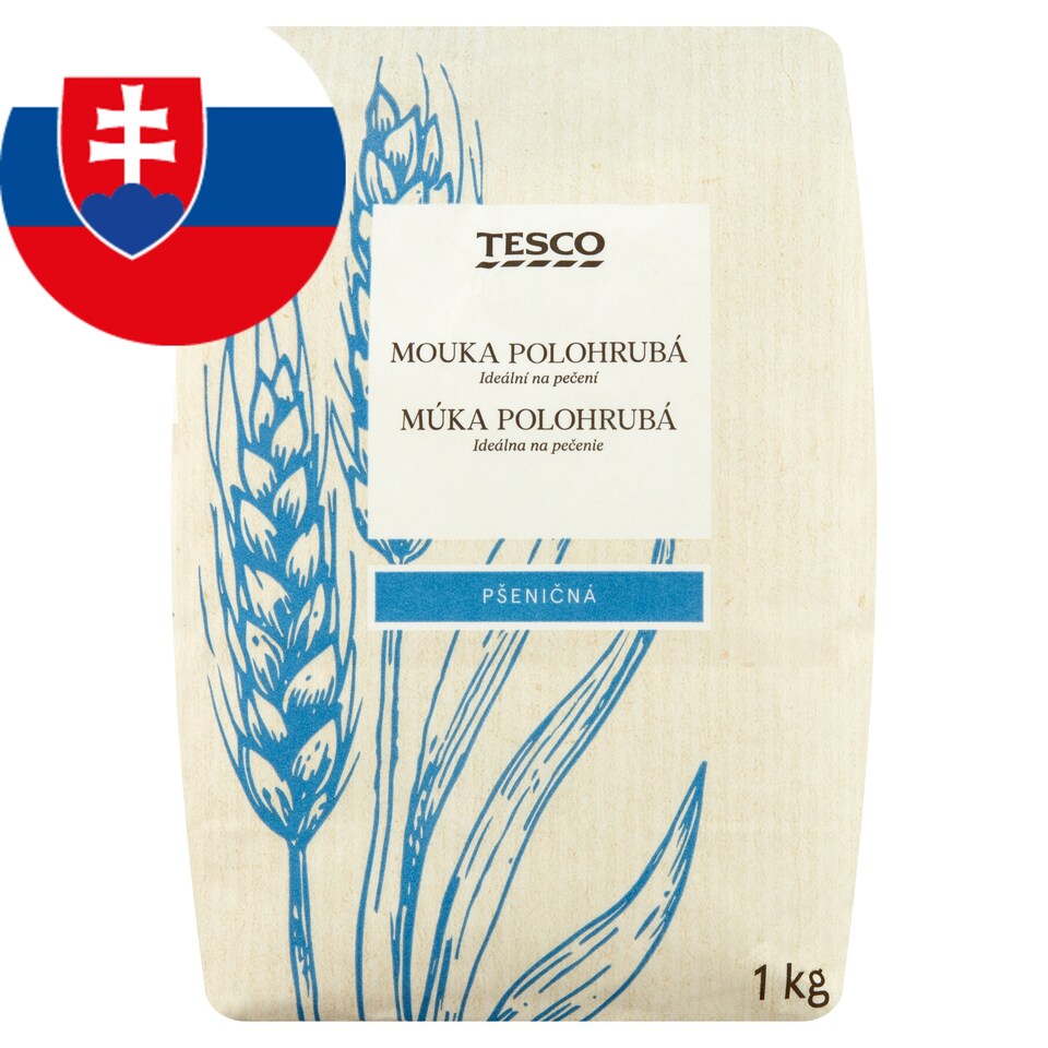 Tesco Semi-Coarse Wheat Flour 1 kg