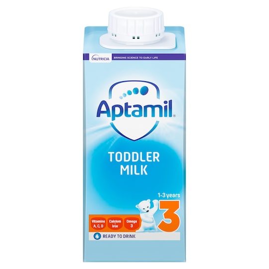 Aptamil 3 Growing Up Milk 1+ Years 200Ml Ready To Feed Tesco Groceries