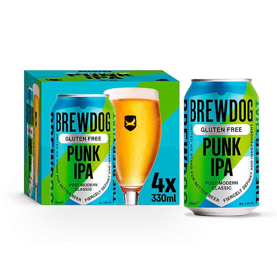 Brewdog Gluten Free Punk IPA 4 x 330ml