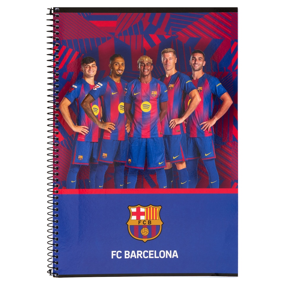 FCB Spiral Booklet A4 80 Pages