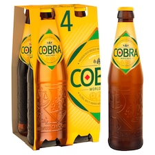 Cobra Premium Lager 4X330ml Bottle