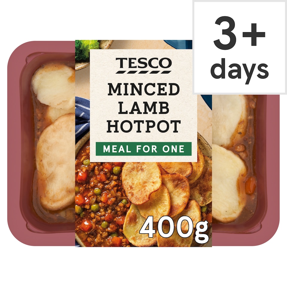 Tesco Minced Lamb Hotpot 400G