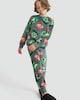 image 1 of Minecraft Minky Fleece Creeper and TNT Print Pyjamas in Green