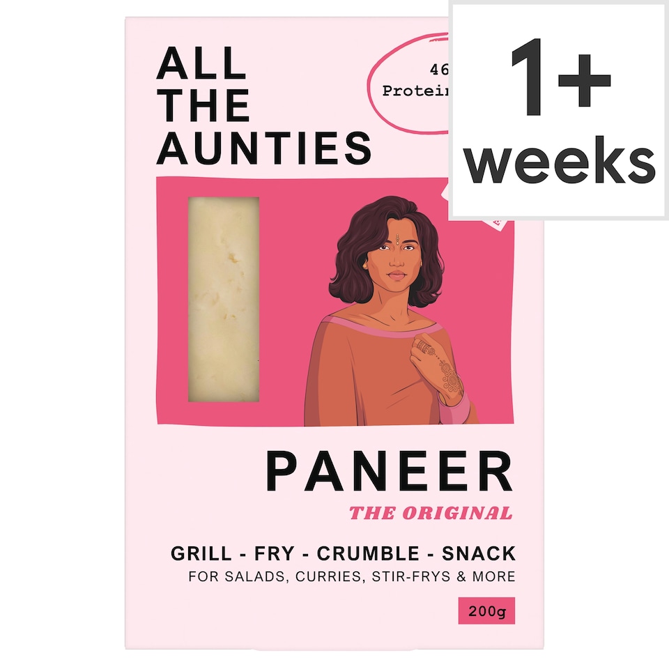 All The Aunties Original Plain Paneer 200g