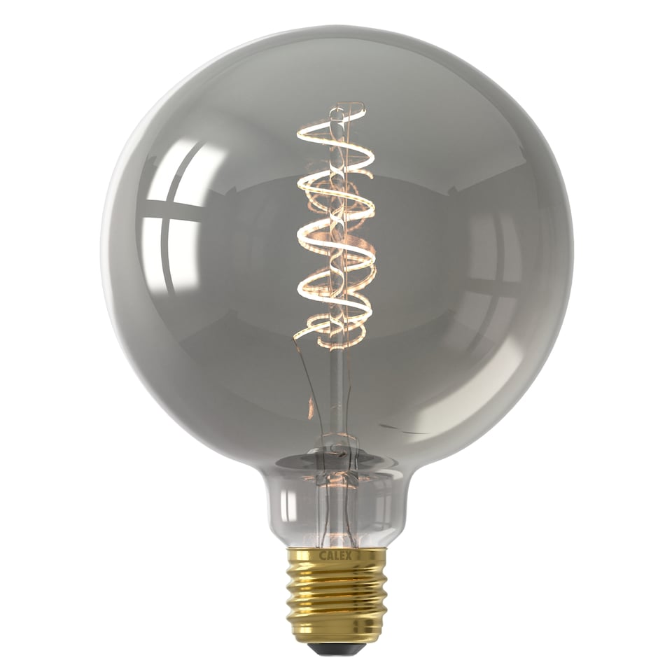 image 1 of Calex Decorative Titanium G125 LED Globe Bulb