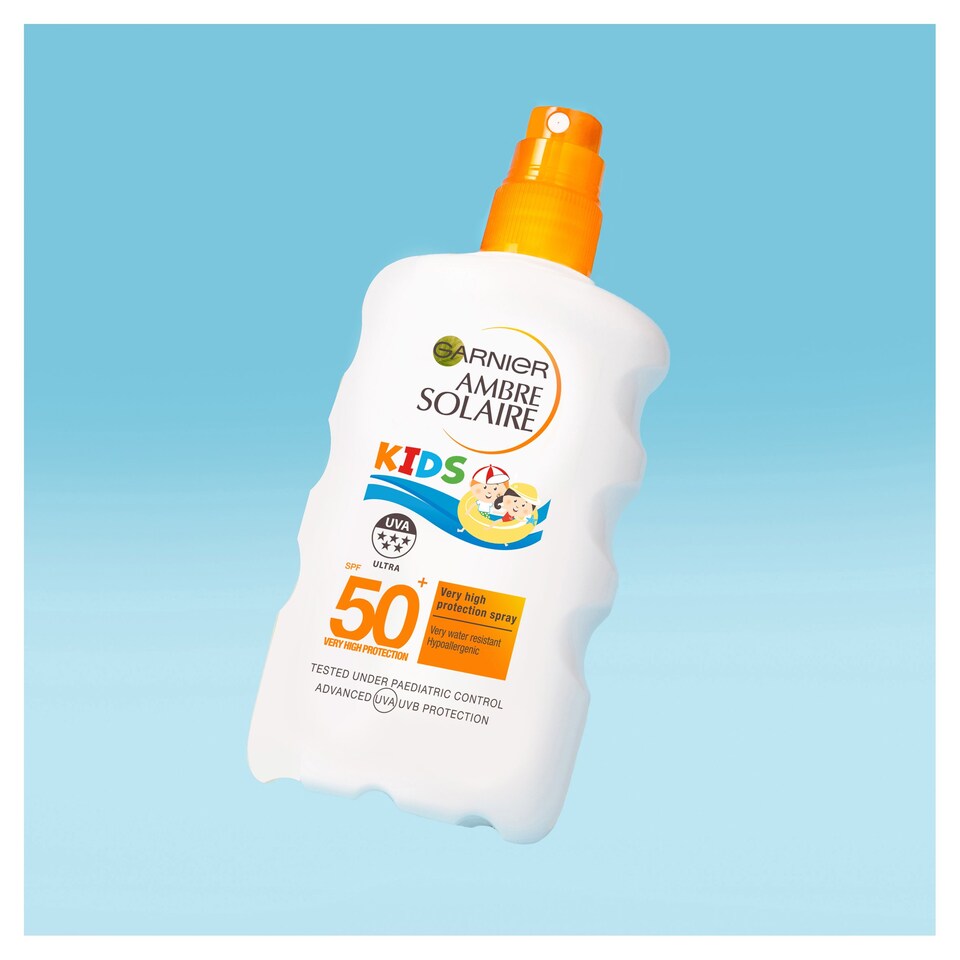 image 1 of Garnier Ambre Solaire Kids Spray Spf 50 200Ml