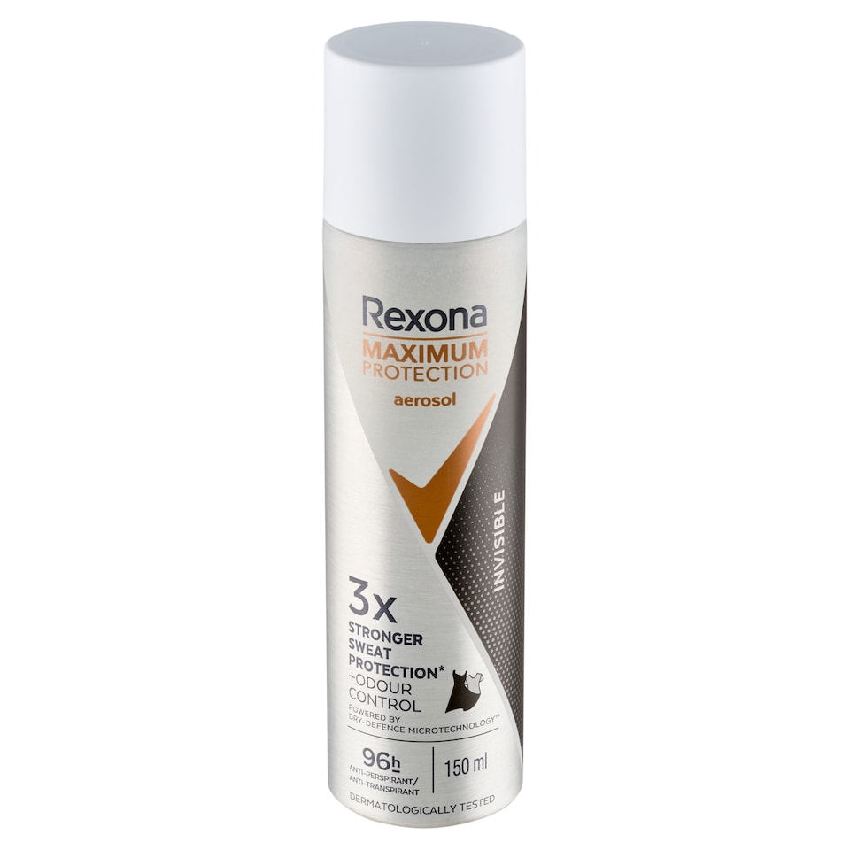image 1 of Rexona Maximum Protection Invisible Antiperspirant Spray 150ml