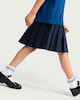 image 1 of F&F School Girls 2-Pack Pleated Kilt Skirts in Navy