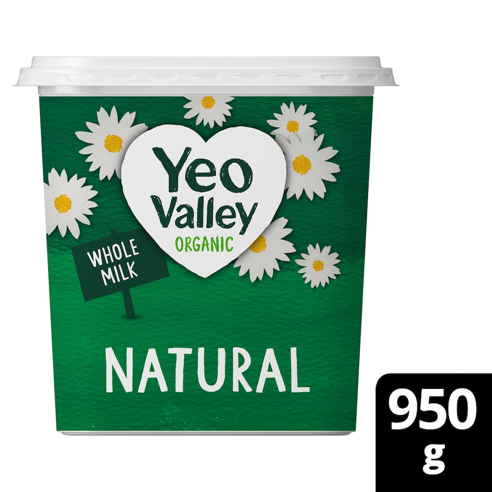 Yeo Valley Organic Natural Yogurt 950G