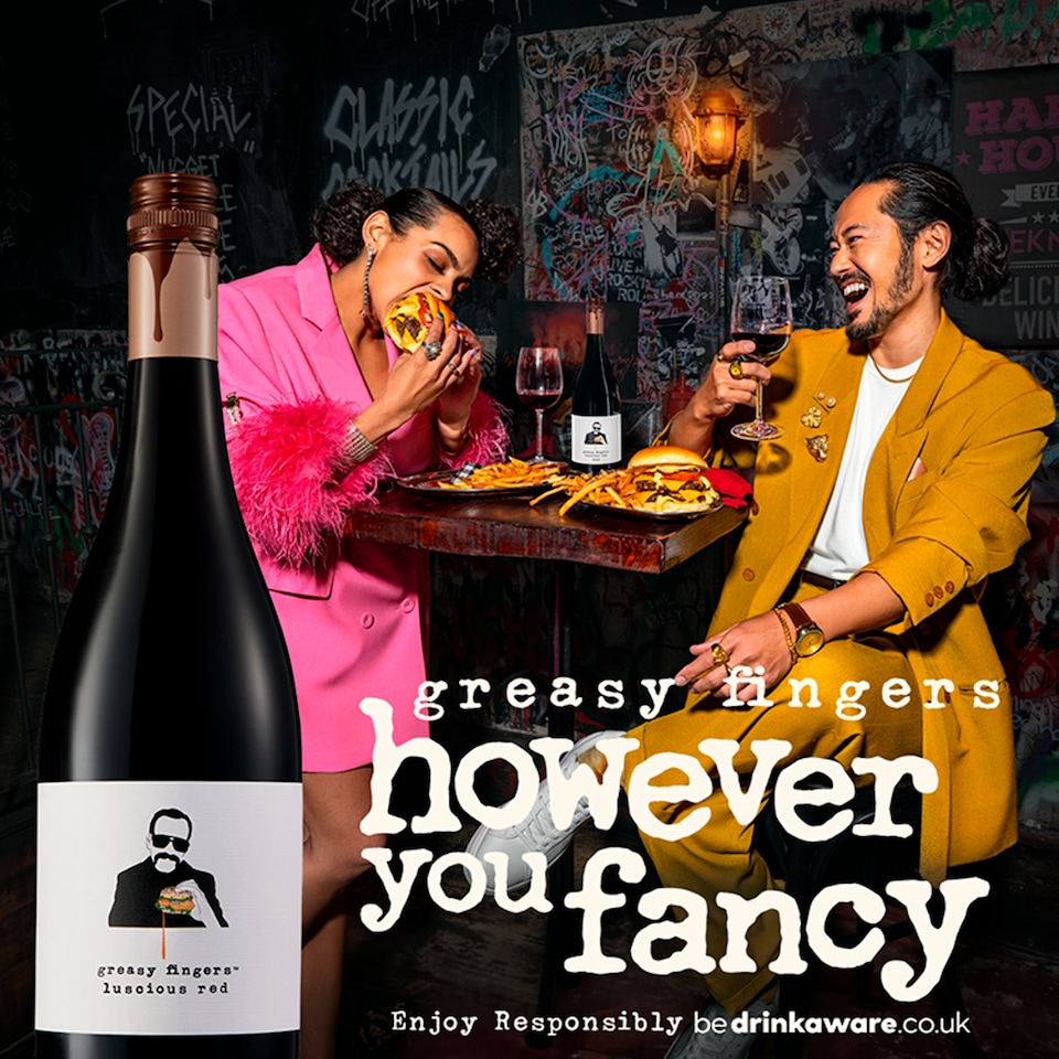 image 1 of Greasy Fingers Luscious Red 75Cl