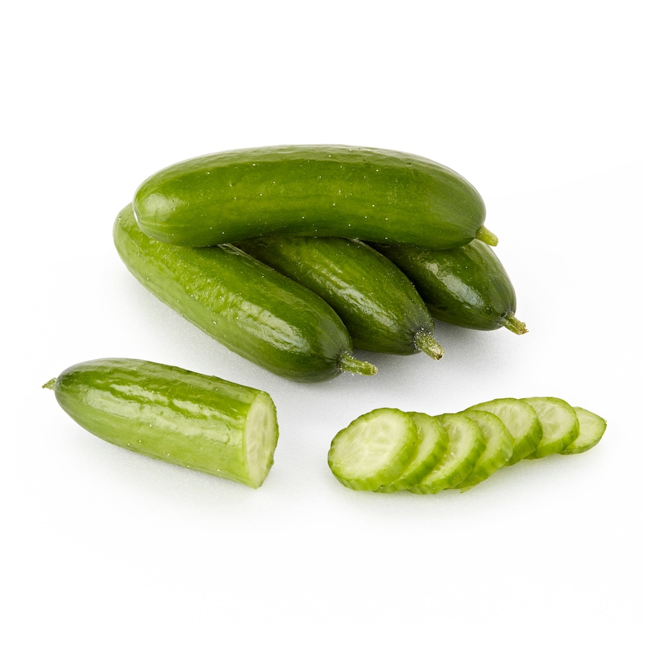 image 1 of Tesco Baby Cucumbers 200G