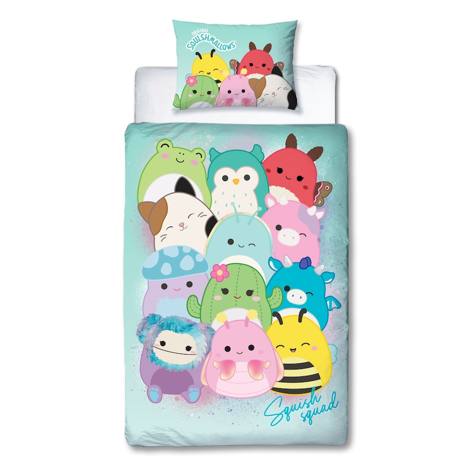 image 1 of SQUISHMALLOWS DUVET SET SINGLE