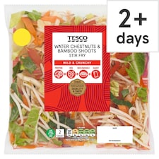 Tesco Water Chestnuts & Bamboo Shoots Stir Fry 320g