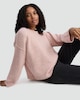 image 2 of F&F Speckled Knit Jumper with Wool in Pink