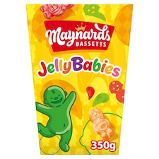 Maynards Bassetts Jelly Babies Sweets Carton 350G
