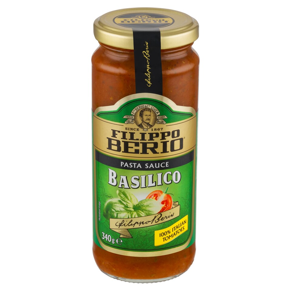 Filippo Berio Rajčatová omáčka s bazalkou 340g