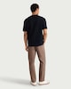 image 2 of F&F Textured Tipped Relaxed Fit T-Shirt in Navy