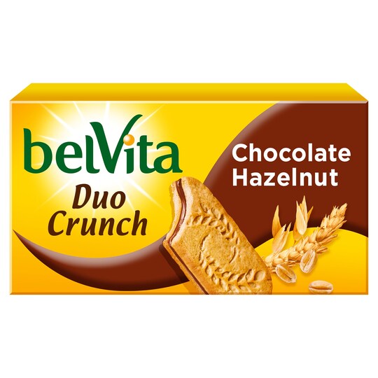 Belvita Chocolate Hazelnut Sandwich 253G Tesco Groceries