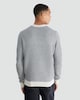 image 3 of F&F Lambswool Stripe Print Crew Neck Jumper in Neutral