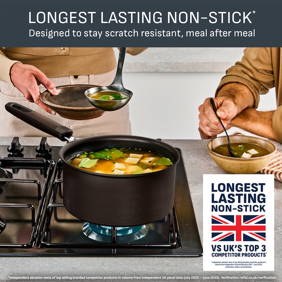 image 1 of Tefal Titanium Excellence Saucepan 16cm