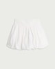 image 4 of F&F Girls Pure Cotton Bubble Hem Skirt in White