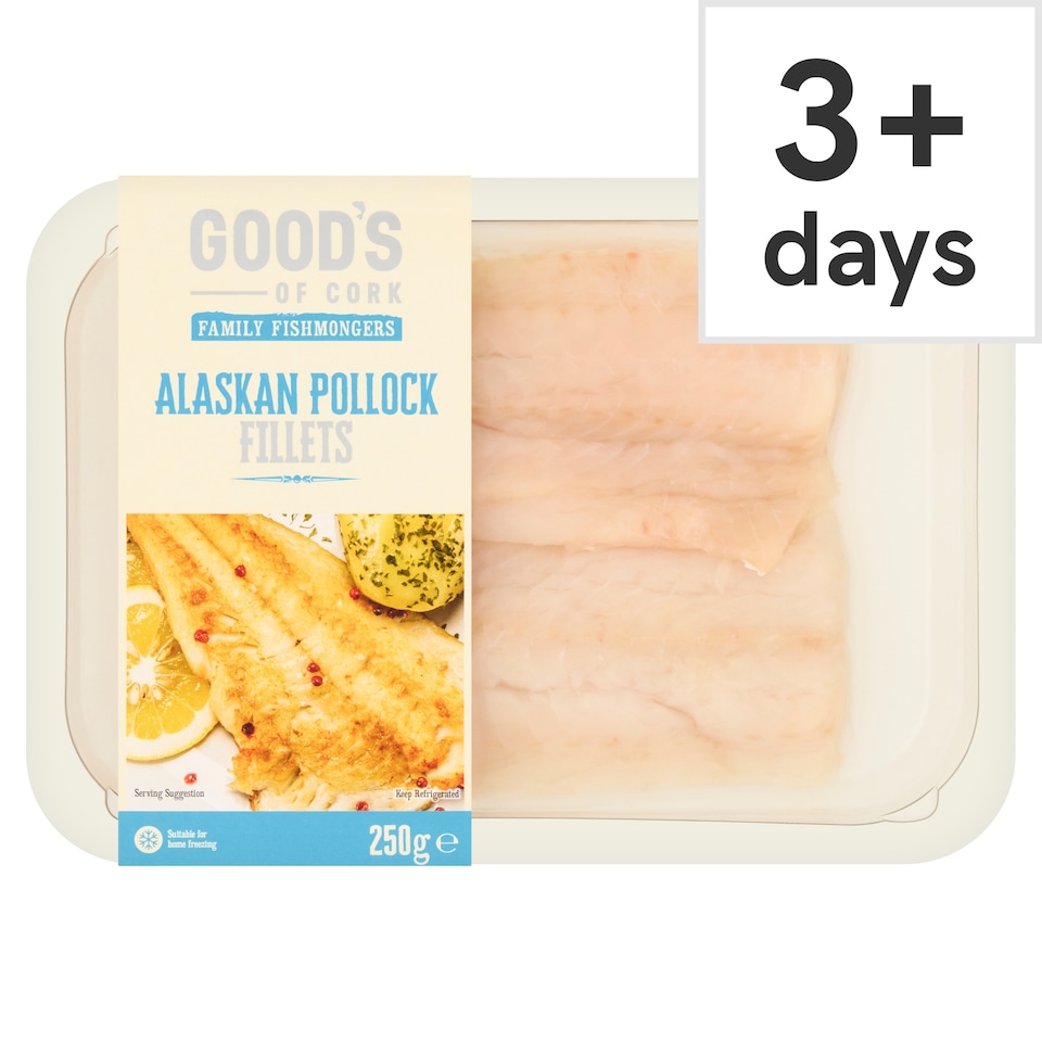  GOOD'S OF CORK Alaskan Pollock Fillets 250g