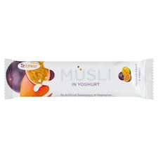 Tekmar Muesli Bar with Passion Fruit & Mango Flavour in Yoghurt Coating 30 g