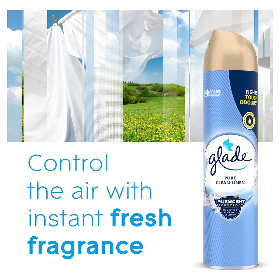 image 1 of Glade Air Freshener Spray - Clean Linen 300ml