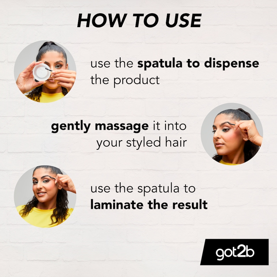 image 1 of got2b Glued Brow Lift Styling Wax 12g