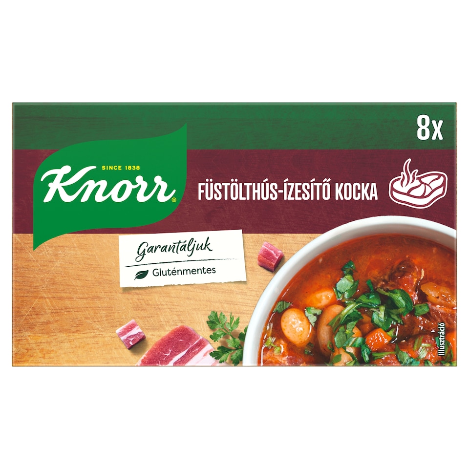 Knorr füstölthús-ízesítő kocka 8 x 10 g (80 g)