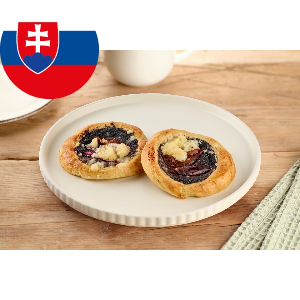 image 1 of Tesco Premium Poppy Seed Cake with Plums 120 g
