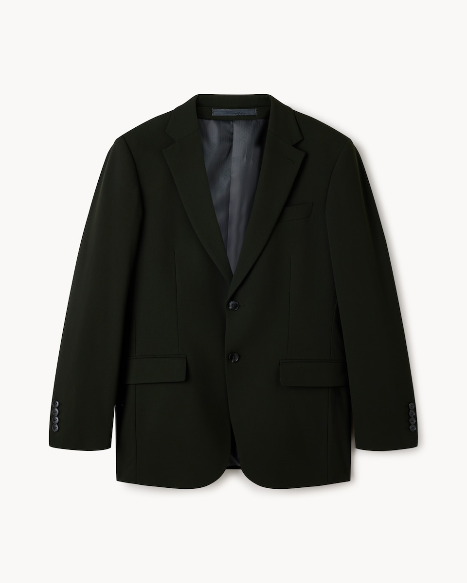 image 1 of F&F Tailored Fit Formal Suit Jacket in Green