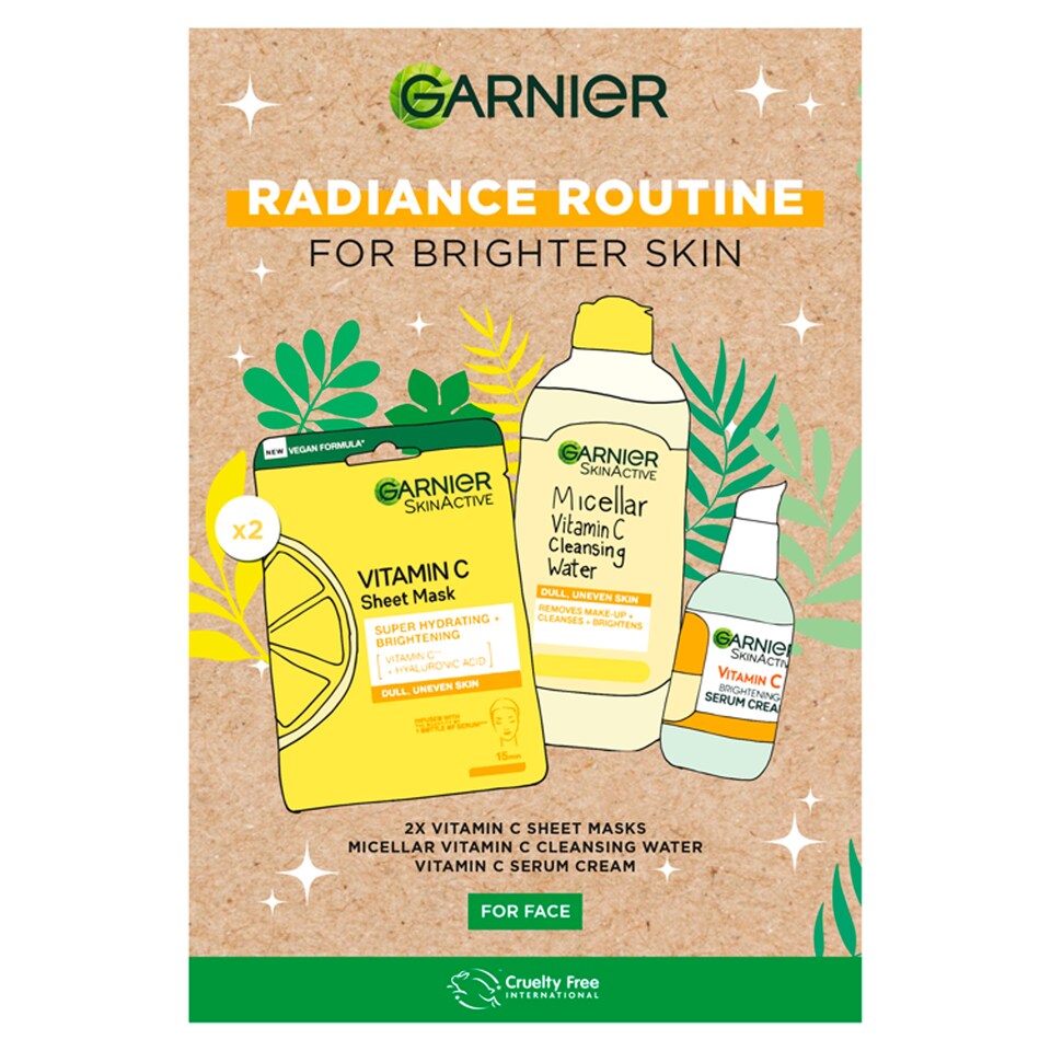 image 1 of Garnier Radiance Routine Gift Set