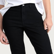 F&F High Rise Skinny Fit Jeans in Black