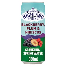 Highland Spring Water Blackberry Plum Sparkling 330Ml