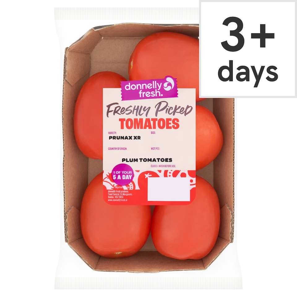 Donnelly Fresh Plum Tomato 500g