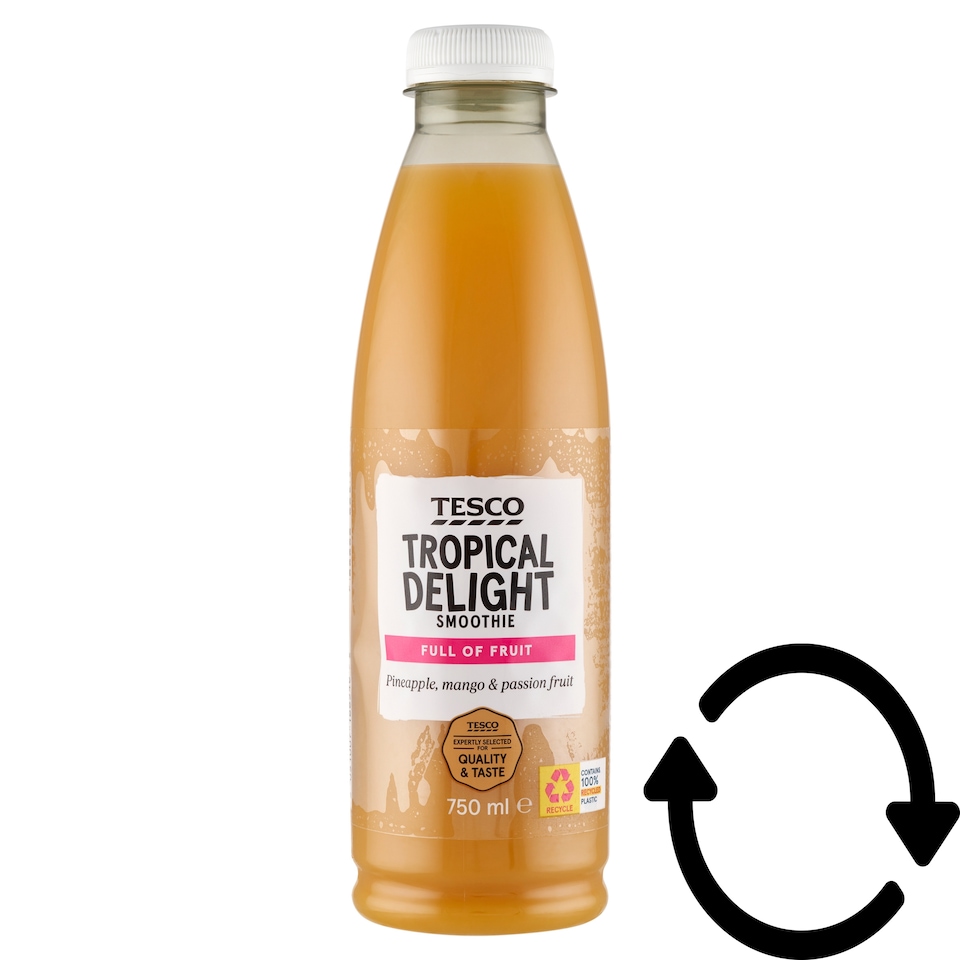 Tesco Tropical Delight Smoothie 750 ml 