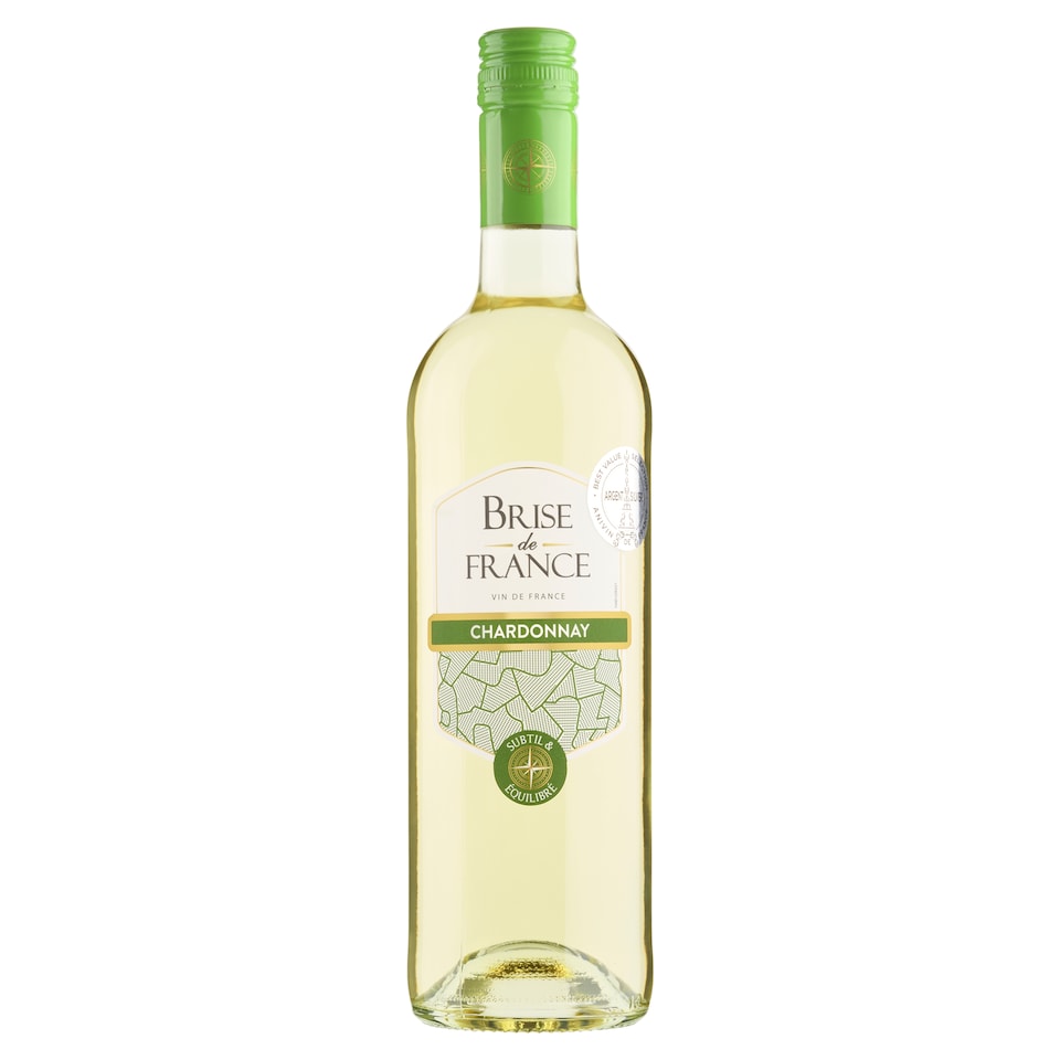 Brise de France Chardonnay White Wine Dry 750ml