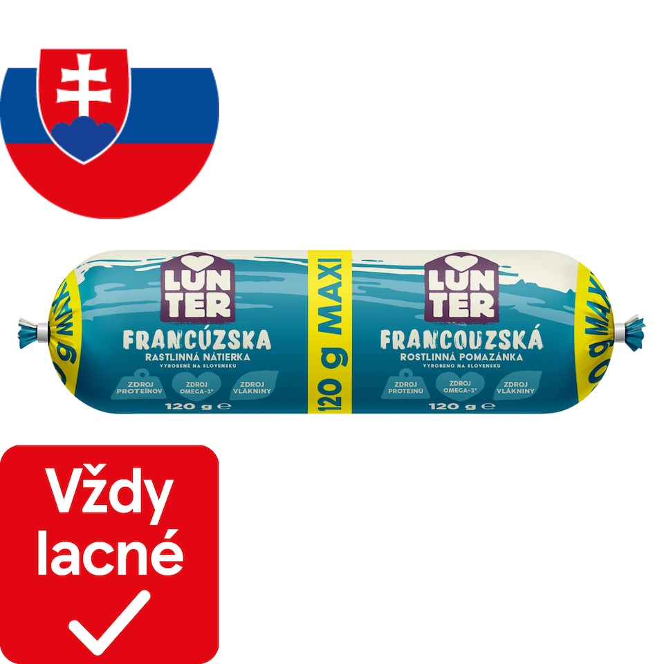 LUNTER Francúzska nátierka MAXI 120 g