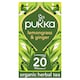 image 1 of Pukka Organic Lemongrass & Ginger Herbal Tea 20 Pack 36g