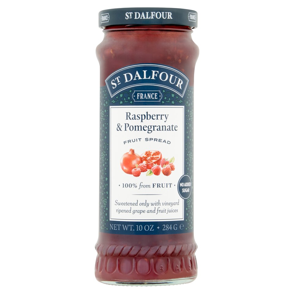 St Dalfour Raspberry & Pomegranate Fruit Spread 284g