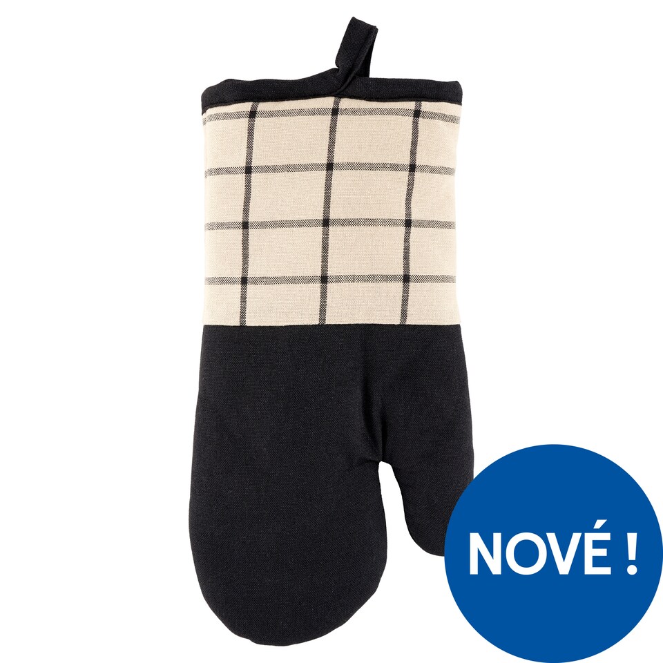 F&F Home Check kuchyňská rukavice 18 x 32 cm