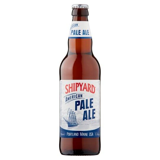 Shipyard American Pale Ale 500Ml Tesco Groceries
