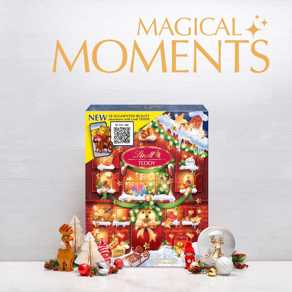 image 1 of Lindt Teddy Aug/Reality Chocolate Ad/Cal 250G