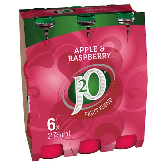 J20 Apple & Raspberry 275Ml X 6 Tesco Groceries