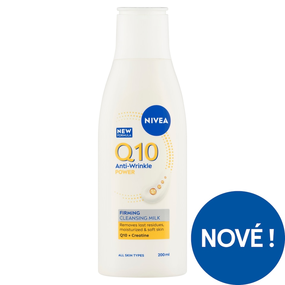 image 1 of Nivea Q10 Power Firming Anti-Wrinkle Cleansing Lotion 200ml