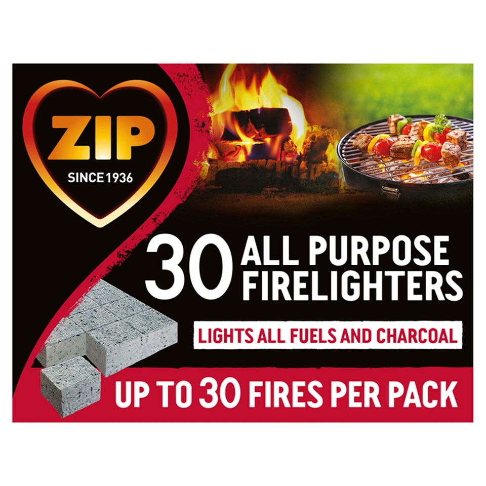 Zip Firelighters Pack 30