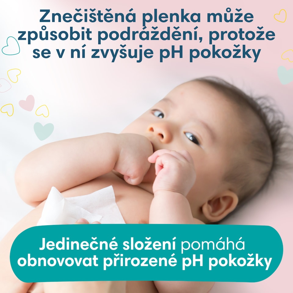 image 1 of Pampers Sensitive Baby Dětské Čisticí Ubrousky 1 balení = 80 Čisticích Ubrousků