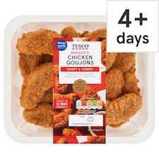 Tesco Breaded Chicken Goujons 540g